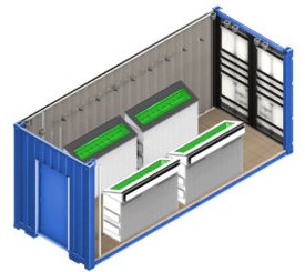 ICEtank Containerized Liquid Immersion Cooling System