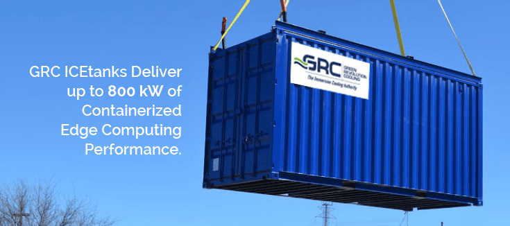ICEtank systems deliver 800 kW of containerized edge computing performance