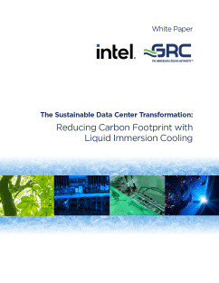 GRC & Intel - The Sustainable Data Center Transformation White Paper Cover