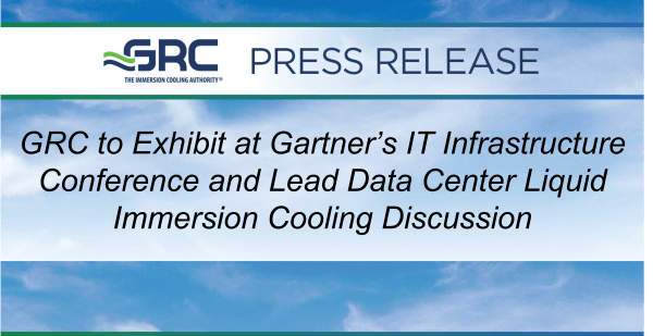GRC to Exhibit at Gartner’s IT Infrastructure Conference and Lead Data